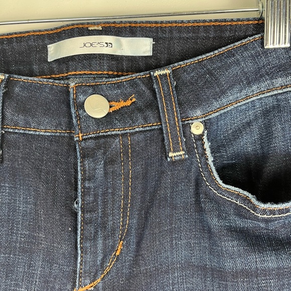 Joe’s Jeans Womens Muse Bootcut Jeans Sz 29 Dark Blue Wash Mid Rise Full Length - Picture 3 of 10